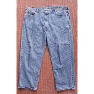 Levi's 550 Men's Jeans Size 48x30 Blue Relaxed Fit Straight Big & Tall